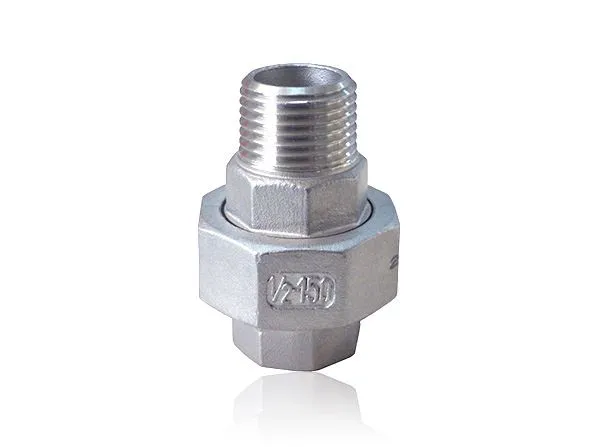 Złącze rurowe ze stali nierdzewnej stożkowe męskie żeńskie